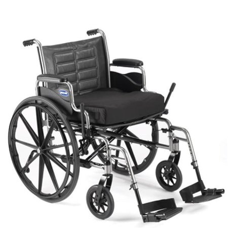 NUTRIONE 24 x 18 in. Tracer IV Wheelchair with Desk-Length Arms - Silver NU1363792